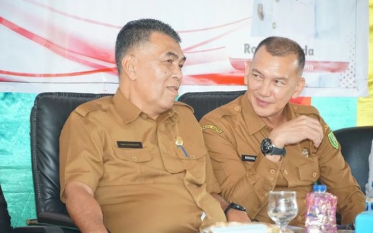 Bupati dan Wakil Bupati Natuna saat Buka Musrenbang