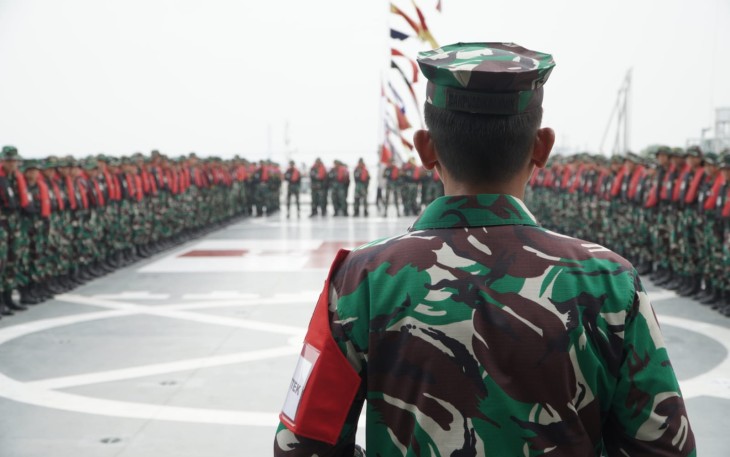 Siswa Kodiklatal mulai Berlayar dengan Dua KRI