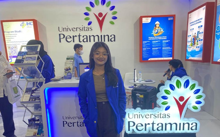 Ni Wayan Listyawati Ningrum, mahasiswi Program Studi Komunikasi Universitas Pertamina