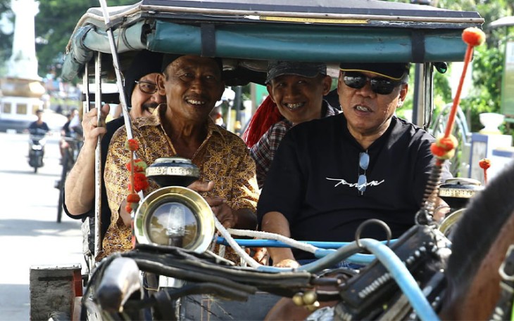 Menteri Basuki Tinjau Penataan Kawasan Kota Lama Banyumas Jateng