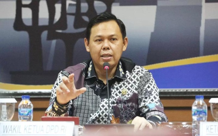 Wakil ketua Dewan Perwakilan Daerah (DPD) RI Sultan B Najamudin 