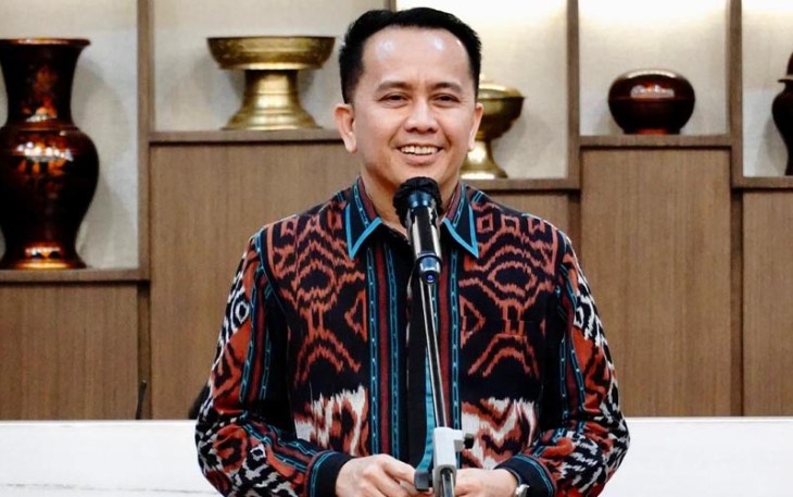 Pj Gubernur Sumsel Agus Fatoni saat Silaturahmi Perkuat Koordinasi, Sinergi dan Kolaborasi