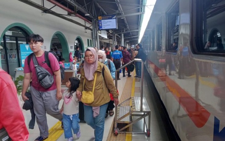 Ilustrasi arus mudik lebaran 