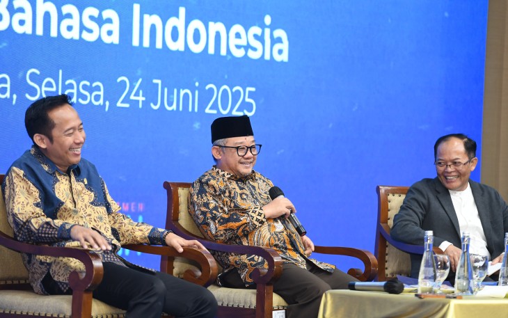 Kementerian Pendidikan Dasar dan Menengah (Kemendikdasmen) melalui Badan Pengembangan dan Pembinaan Bahasa (Badan Bahasa) menyelenggarakan kegiatan bertajuk Pak Menteri Menyapa Guru Bahasa Indonesia