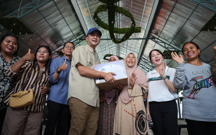 Kepala dan Wakil Kepala BP Batam Dampingi Menteri Transmigrasi, Dialog Bersama Warga Rempang di TPS Central Buana