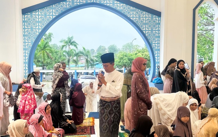 Amsakar Terima Warga dalam Acara Open House