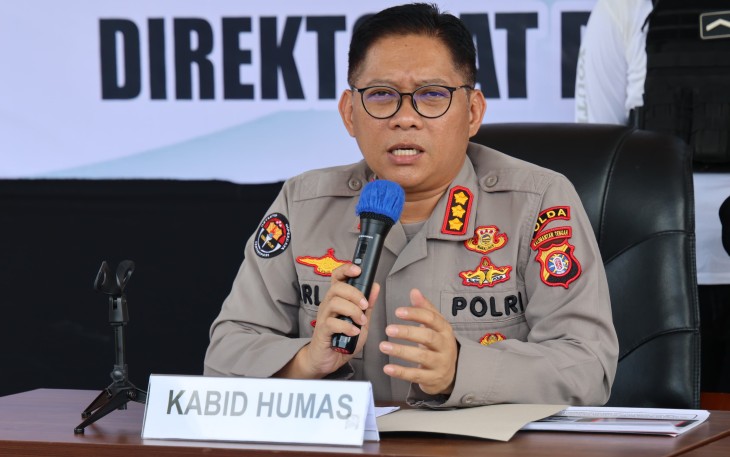 Kabidhumas Polda Kalteng Kombes Pol Erlan Munaji