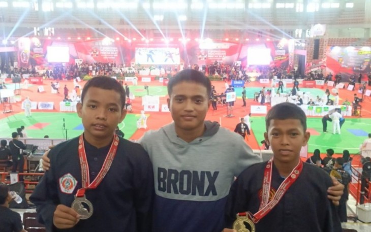 Siswa MTsN Tebing Tinggi Raih Emas dan Perak
