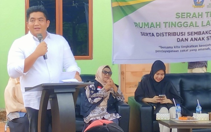 Bupati Bintan Distibusikan Paket Stunting, Sembako Duafa Serta Serah Terima RTLH