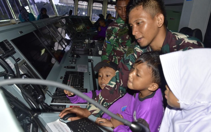 Koarmada III Terima Kunjungan TK Unimuda Alam Mentari Sorong