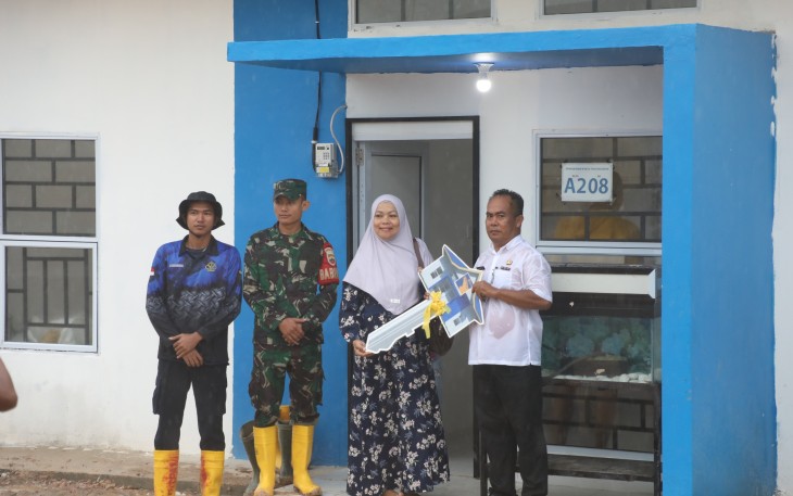 BP Batam Fasilitasi Pergeseran 6 KK Asal Rempang ke Rumah Baru Tanjung Banon