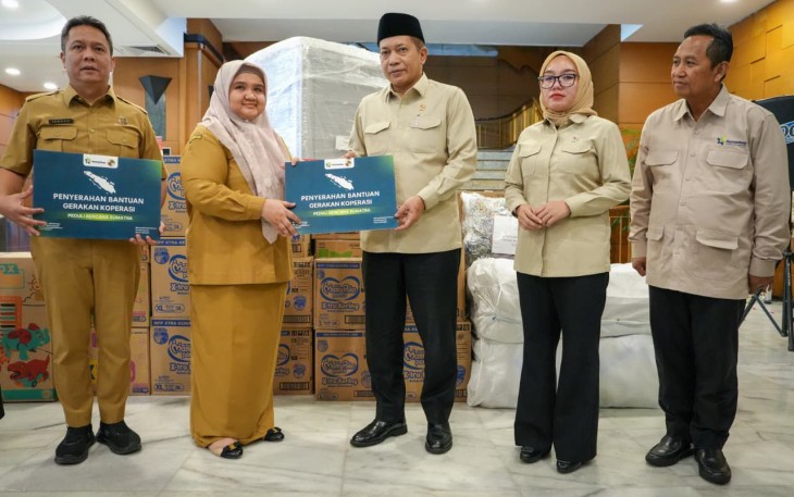 Kemenkop Galang Solidaritas Peduli Bencana Sumatra