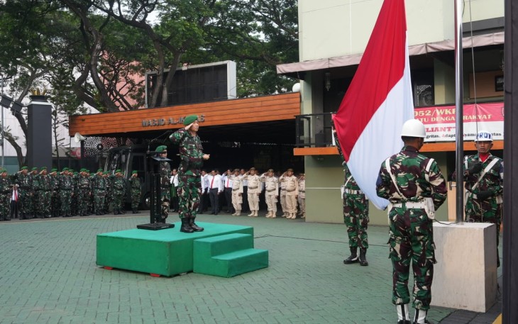 Pangdam Jaya Ajak Prajurit Tingkatkan Kesiapsiagaan Hadapi Dinamika Tugas