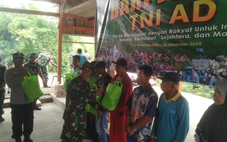 Kodim 0803/Madiun Gelar Karya Bakti di Pilangkenceng Sambut Hari Juang TNI AD 2025