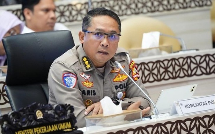 Kabag Ops Korlantas Polri Kombes Pol Aries Syahbudin