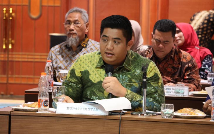 Bupati Bintan Roby Kurniawan SPWK