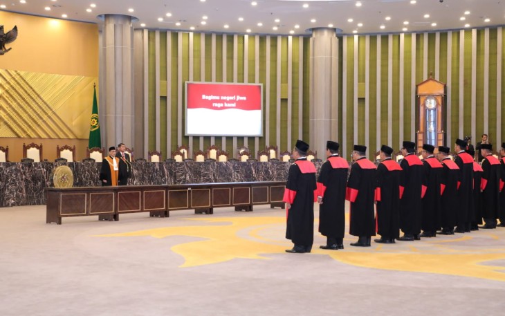  Ketua Mahkamah Agung Imbau Para Pimpinan Pengadilan Tingkatkan Keteladanan 