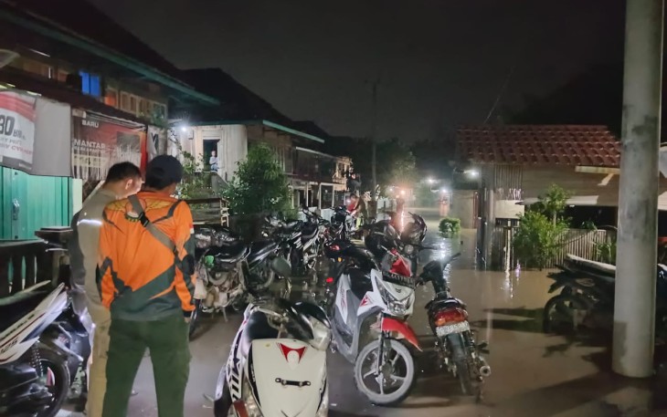 Hujan intensitas tinggi memicu terjadinya banjir yang berdampak pada 470 unit rumah di Kecamatan Ujan Mas pada Kamis (9/1)