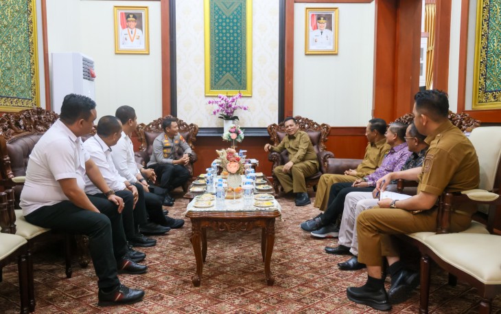 Gubernur Kepri Terima Kunjungan Ketua Pengadilan Tinggi dan Kapolresta Tanjungpinang 