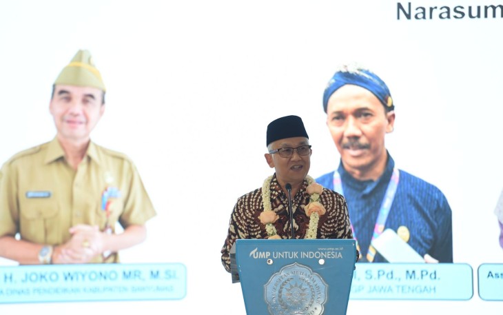 Wamendikdasmen Atip, di Purwokerto, Kab. Banyumas, Selasa (21/1).