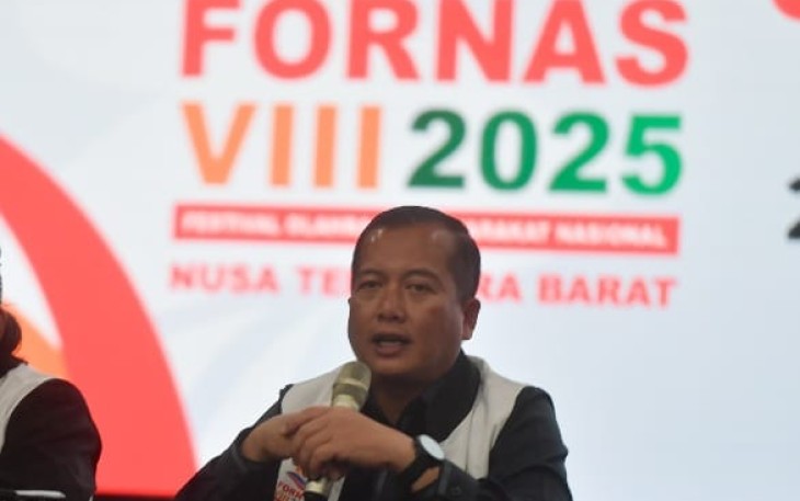 Gubernur NTB, Lalu Muhammad Iqbal di Mataram