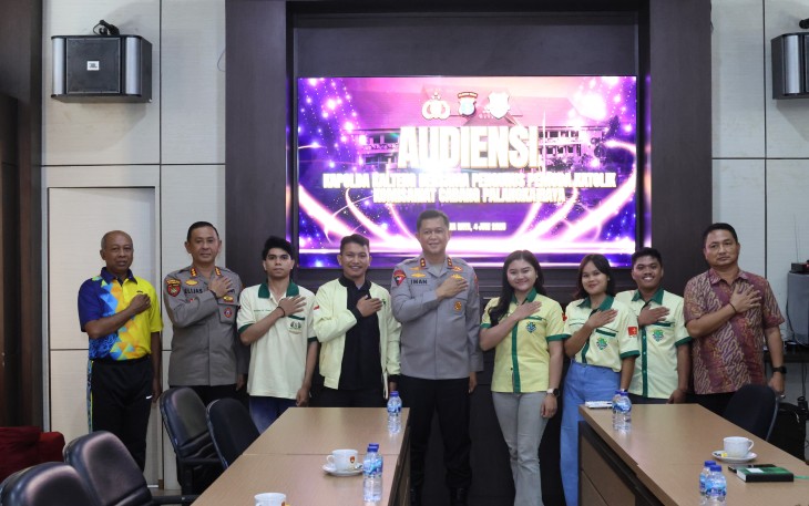Kapolda Kalteng Terima Audiensi Pemuda Katolik Cabang Palangka Raya
