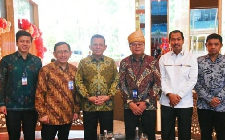 Gubernur Ansar Ahmad Sambut Kepala BI Kepri yang Baru dan Apresiasi Pejabat Lama
