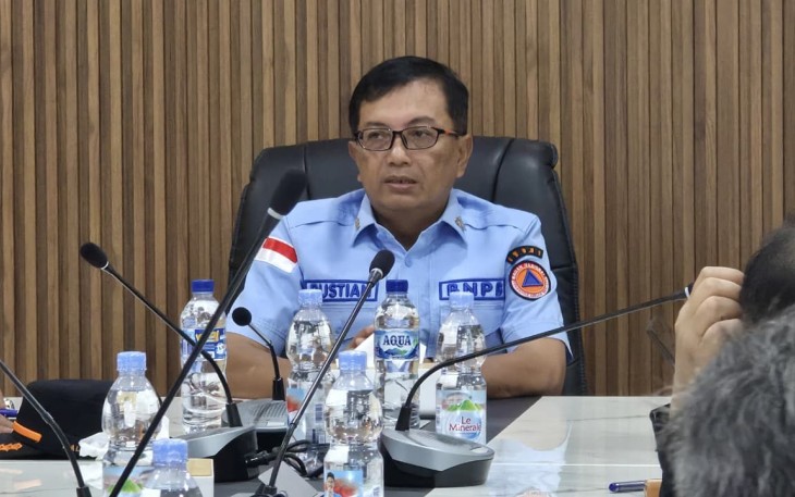 Sekretaris Utama BNPB memberikan arahan sekaligus mendampingi langsung penyusunan dokumen R3P di wilayah Sumatera Barat pada Sabtu (27/12).