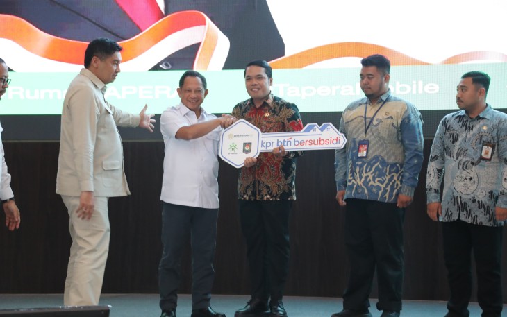 Kementerian Dalam Negeri (Kemendagri) menandatangani Perjanjian Kerja Sama (PKS) dengan Badan Pengelola Tabungan Perumahan Rakyat (BP Tapera) 