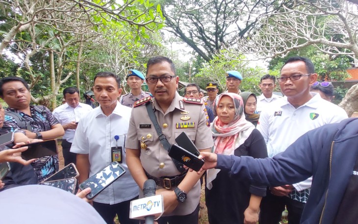 Kabid Humas Polda Jateng Kombes Pol Artanto usai menghadiri kegiatan ekshumasi di lokasi pada Senin (13/1/2025)
