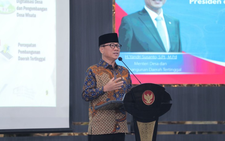 Menteri Desa dan Pembangunan Daerah Tertinggal (Mendes PDT) Yandri Susanto