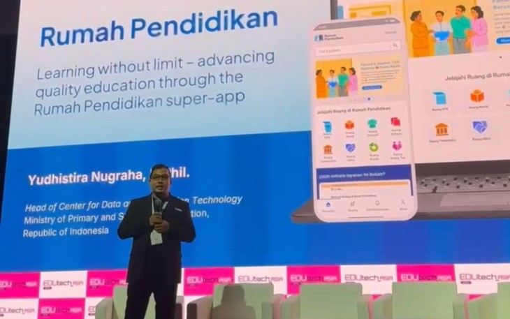 Kemendikdasmen Perkenalkan Rumah Pendidikan pada Forum EduTech Asia 2025 di Singapura