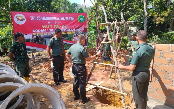 Kodim 0315/Tanjungpinang Bangun 3 Titik TMAB di Tanjungpinang dan Bintan