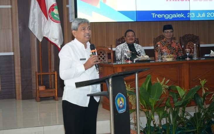 Sekretaris Daerah (Sekda) Kabupaten Trenggalek, Edy Soepriyanto