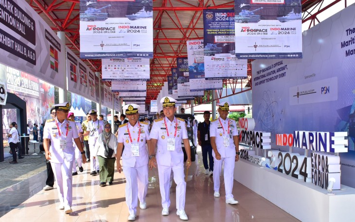Panglima Kolinlamil Hadiri Pembukaan Indo Defence Expo And Forum 