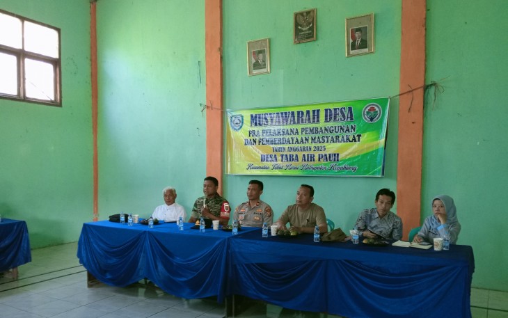 ‎Musyawarah APBDes Taba Air Pauh 2025