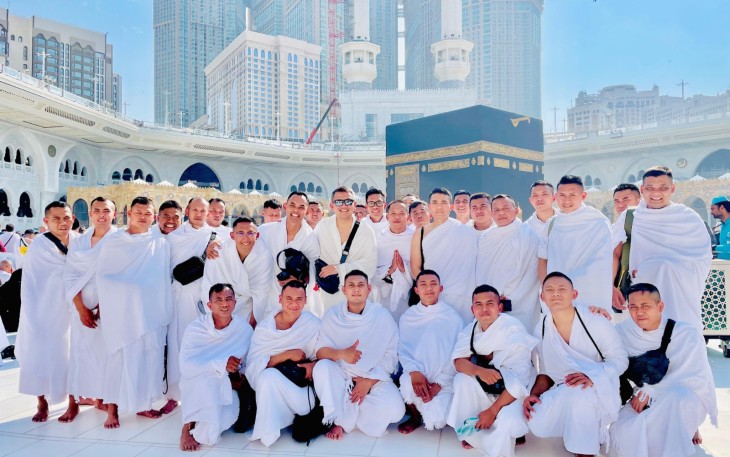 Prajurit KRI Diponegoro-365 Laksanakan Ibadah Umroh 