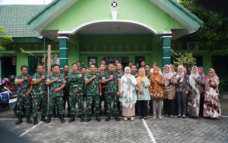 Dandim 0803/Madiun Letkol Kav Widhi Bayu Sudibyo Pamitan ke Jajaran Koramil
