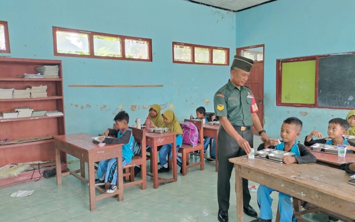Pendampingan Pendistribusian MBG di Sekolah