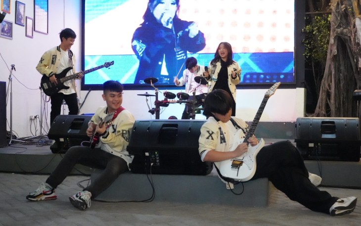 Band Pelajar Adu Skil di Band Competition Komandan Lanudal Juanda Cup 2025