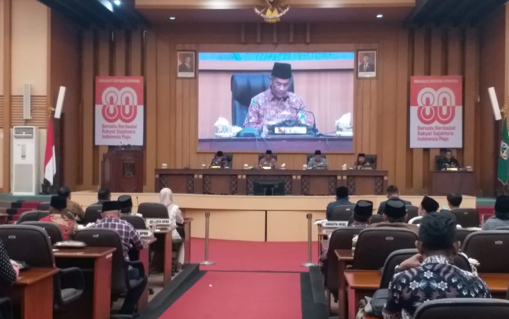Bupati Malang Tanggapi Pandangan Umum Fraksi-fraksi Terhadap 3 Ranperda
