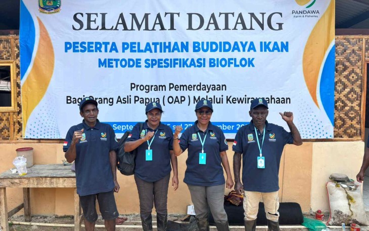 PYCH Mimika Provinsi Papua Tengah saat mengikuti pelatihan di Kabupaten Subang, Jawa Barat 