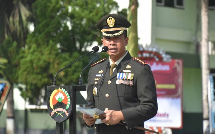 Danrem 071/Wijayakusuma Kolonel Inf Lukman Hakim 
