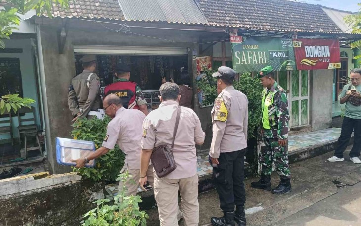Operasi Pemberantasan Rokok Ilegal di Wilayah Jiwan