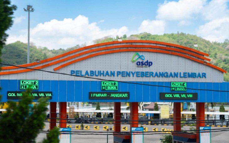 Pelabuhan penyeberangan Lembar, Kabupaten Lombok Barat, NTB