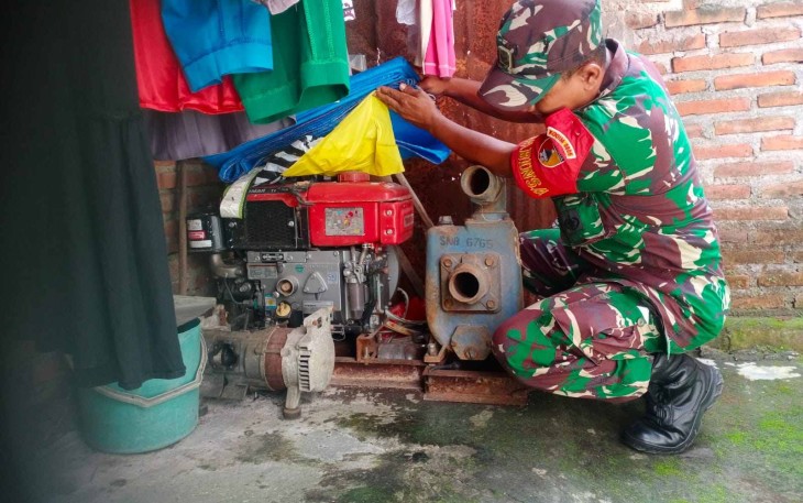 Pengecekan alsintan petani wilayah desa binaan 