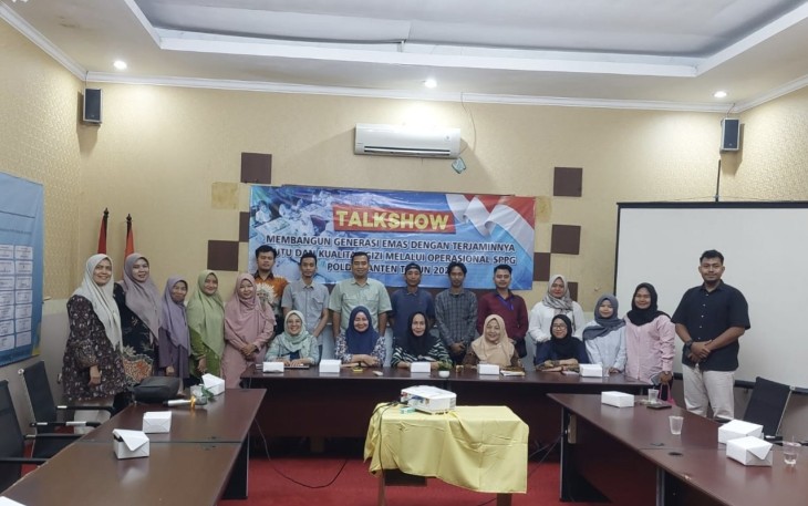 Talkshow SPPG Polda Banten, Serang, Kamis (30/10)