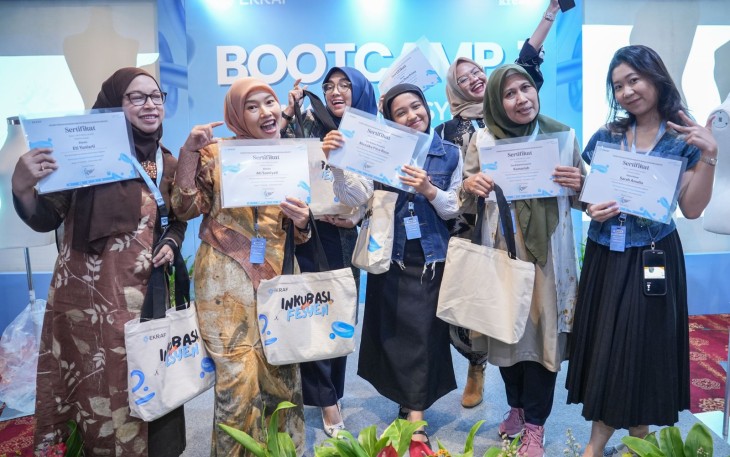 Kementerian Ekraf Tutup Bootcamp 1 Inkubasi Fesyen wilayah Jabodetabek, Bogor, Senin (3/11/2025).