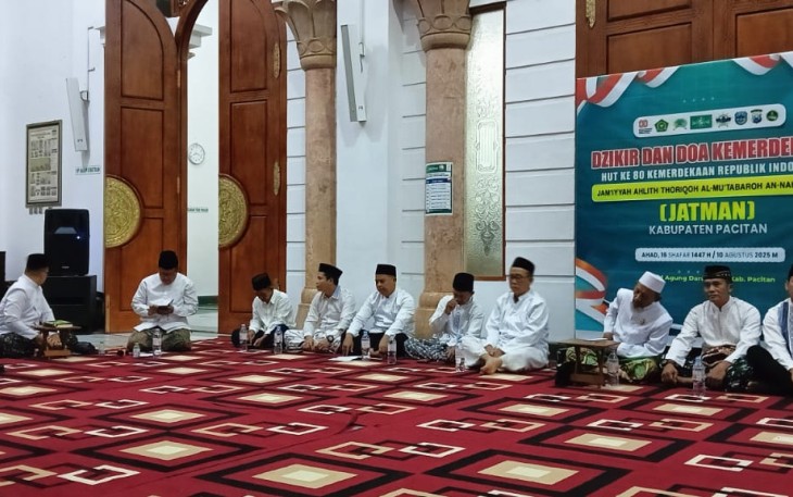 Forkompimda Pacitan Gelar Dzikro Doa Bersama Bukti Sinergi 3 Pilar dan Ulama