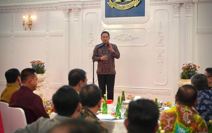 Sekretaris Jenderal Presidium Perhimpunan Organisasi Alumni Perguruan Tinggi Negeri Indonesia (Himpuni) Ferry Juliantono